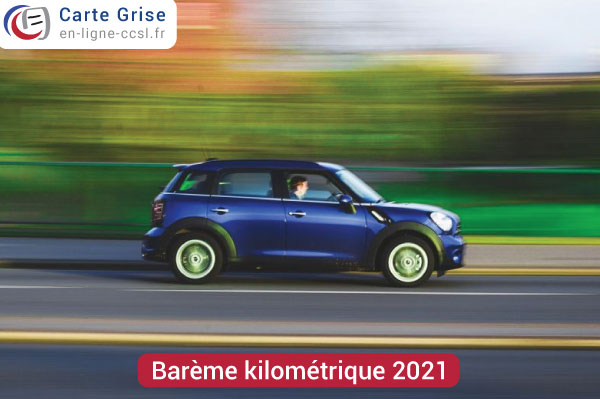 Barème kilométrique 2021