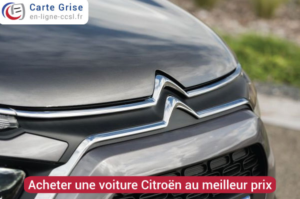 Achat Citroën au meilleur prix