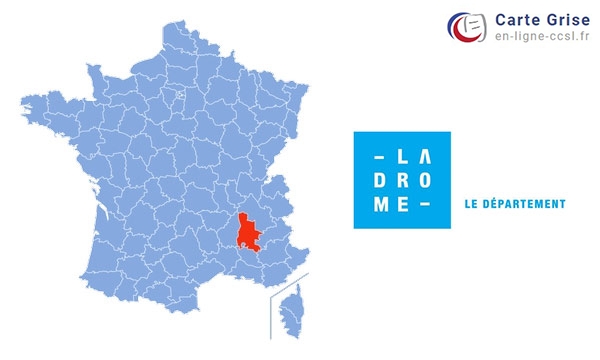 Carte Grise dans la Drôme
