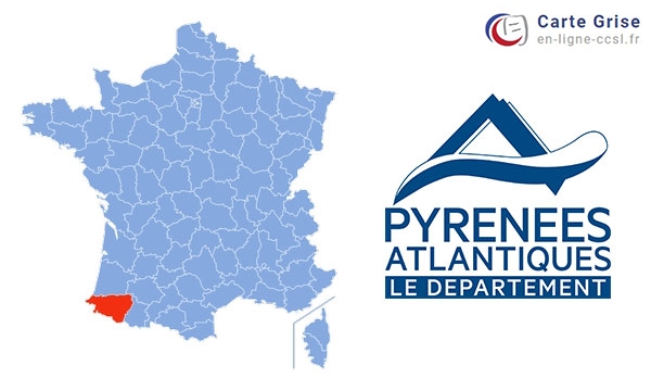 Carte Grise dans les Pyrénées-Atlantiques