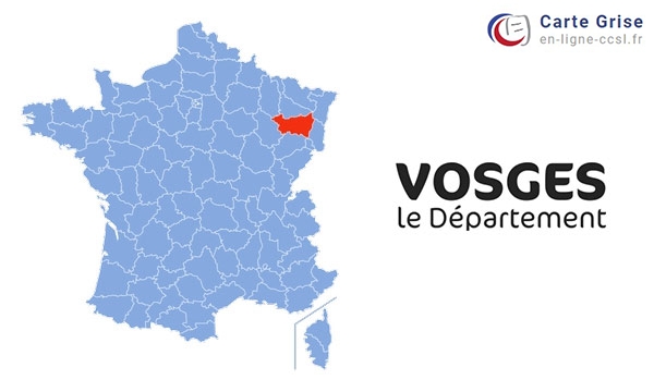 Carte Grise dans les Vosges